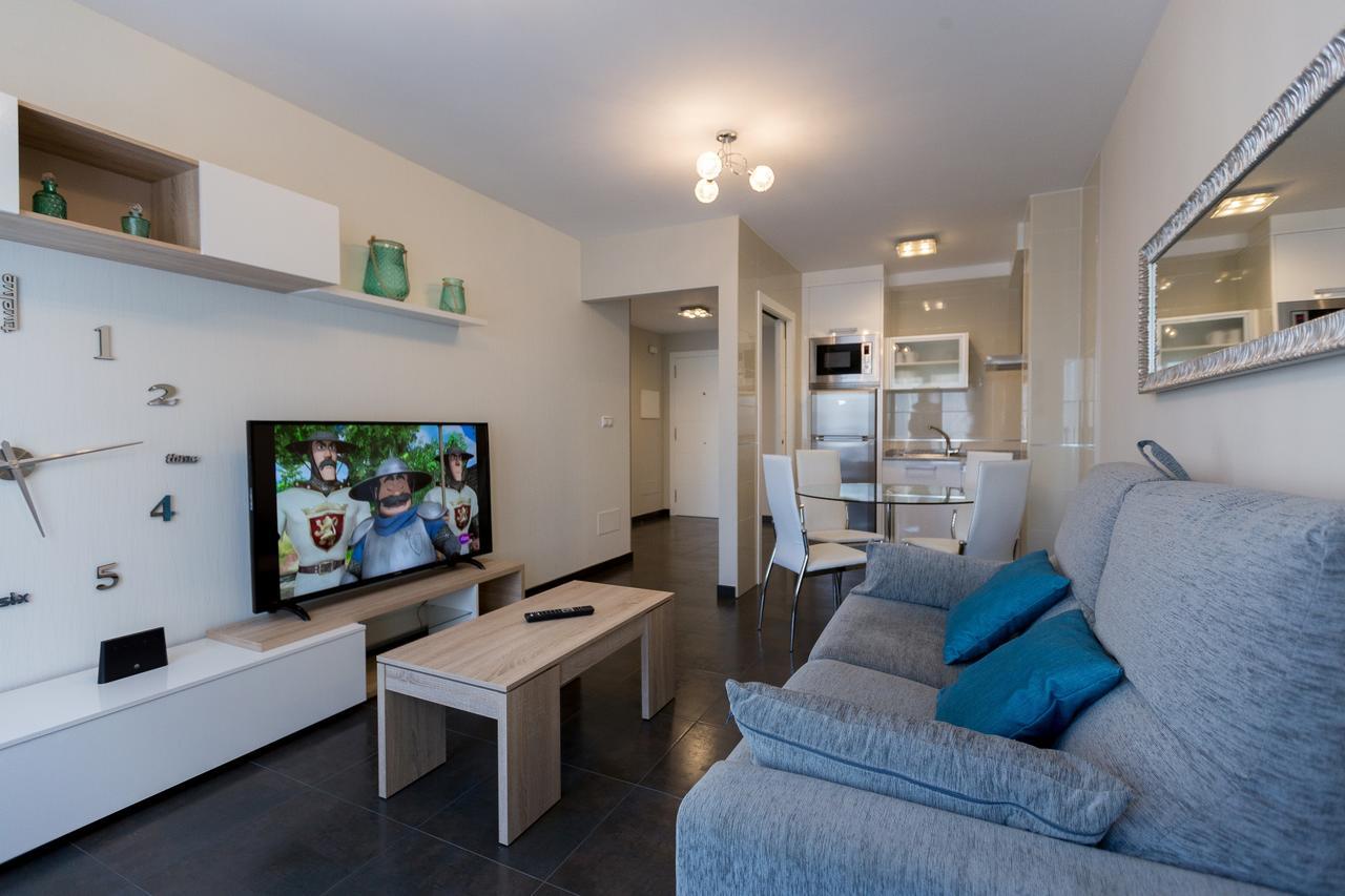 Apartamento Playa Mar Portonovo Centro. Sanxenxo Bagian luar foto