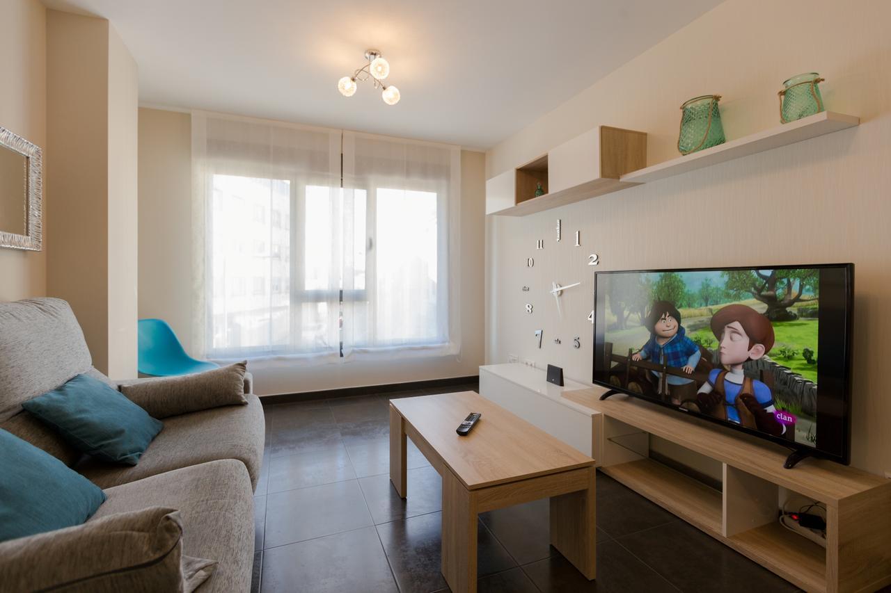 Apartamento Playa Mar Portonovo Centro. Sanxenxo Bagian luar foto