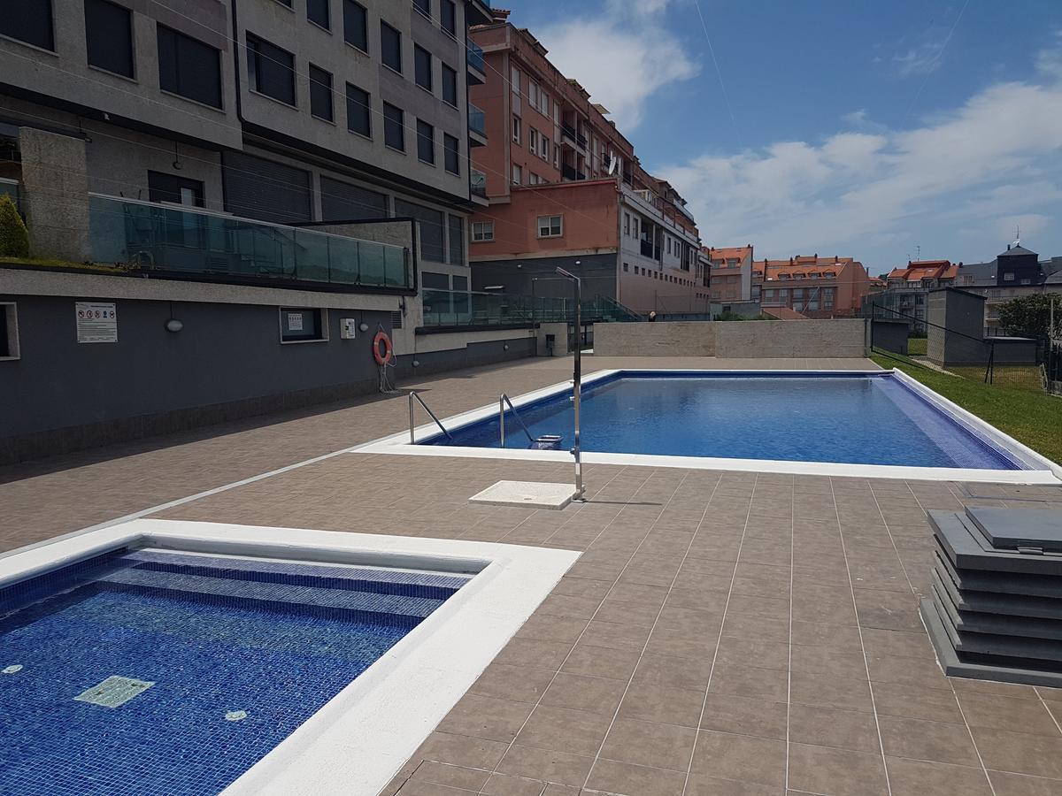 Apartamento Playa Mar Portonovo Centro. Sanxenxo Bagian luar foto
